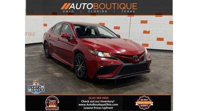 used 2022 Toyota Camry car, priced at $18,600