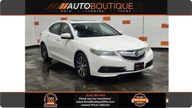 used 2015 Acura TLX car, priced at $14,000