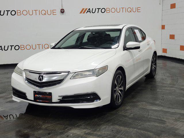 used 2015 Acura TLX car, priced at $14,000