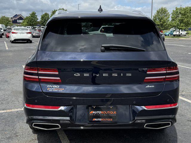 used 2024 Genesis GV80 car, priced at $43,500