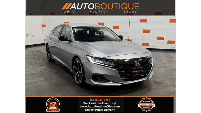 used 2021 Honda Accord car, priced at $24,900