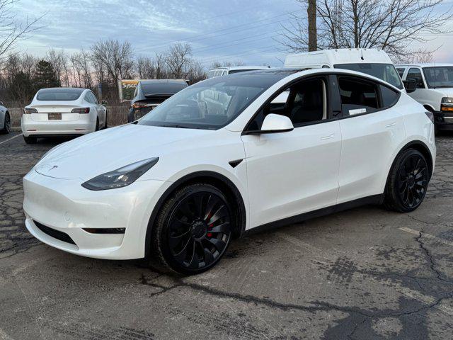 used 2022 Tesla Model Y car, priced at $31,545