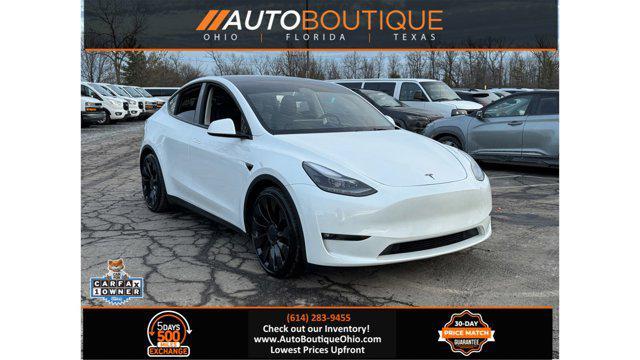 used 2022 Tesla Model Y car, priced at $31,545