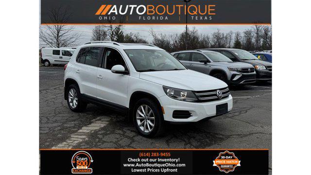 used 2017 Volkswagen Tiguan car, priced at $11,545