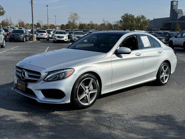 used 2015 Mercedes-Benz C-Class car, priced at $11,500