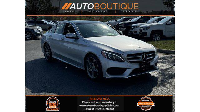 used 2015 Mercedes-Benz C-Class car, priced at $11,500