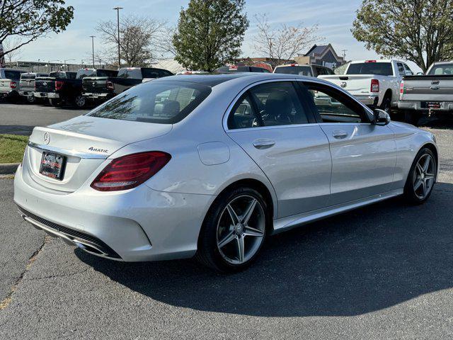 used 2015 Mercedes-Benz C-Class car, priced at $11,500