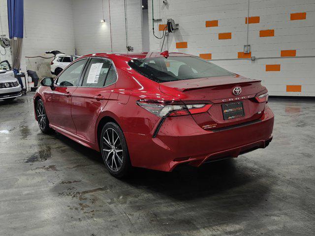 used 2021 Toyota Camry car, priced at $19,100
