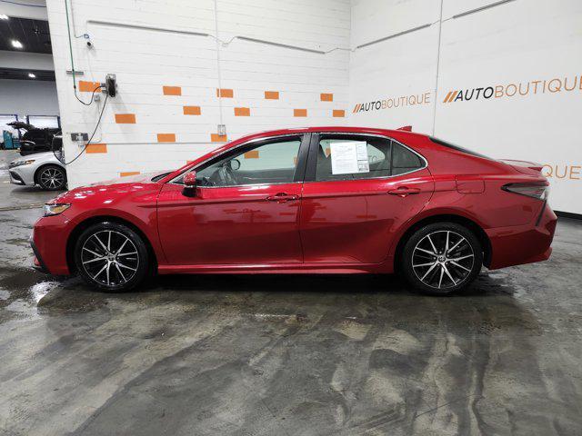 used 2021 Toyota Camry car, priced at $19,100