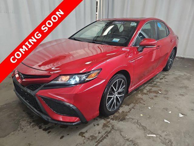used 2021 Toyota Camry car, priced at $22,045