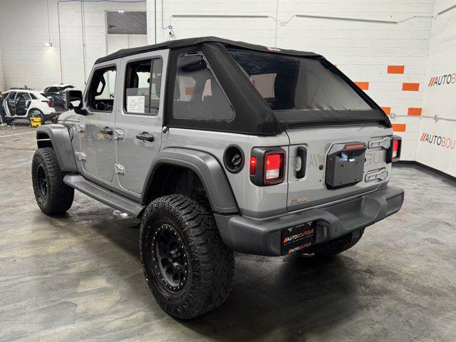 used 2021 Jeep Wrangler Unlimited car, priced at $28,495