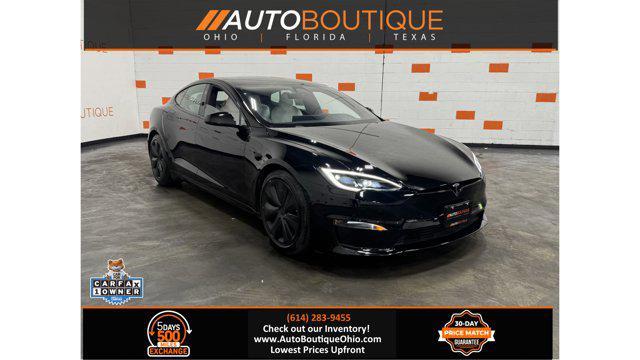 used 2022 Tesla Model S car, priced at $55,900