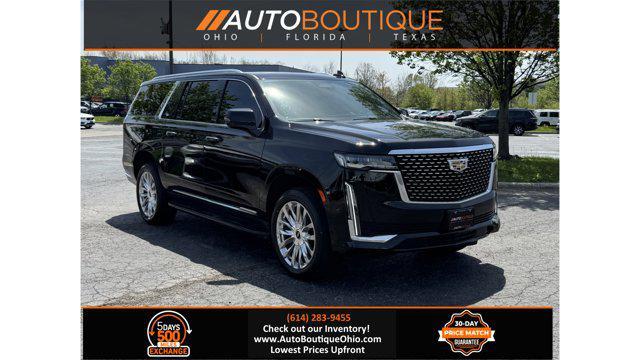 used 2023 Cadillac Escalade ESV car, priced at $57,100