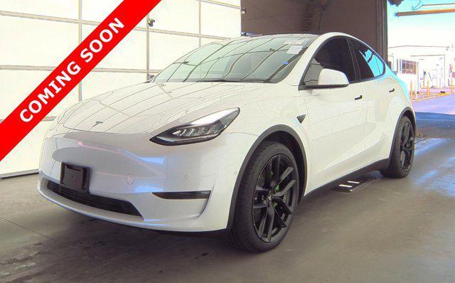 used 2021 Tesla Model Y car, priced at $23,045