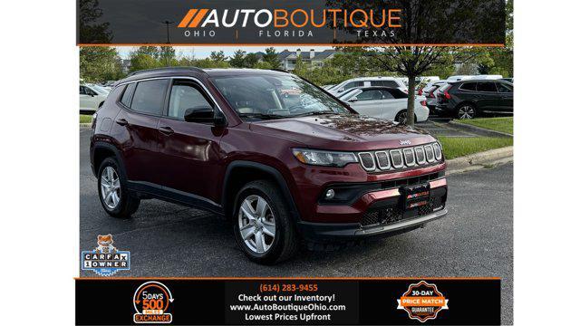 used 2022 Jeep Compass car, priced at $19,545