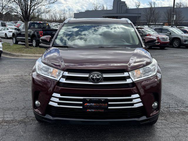 used 2019 Toyota Highlander car, priced at $25,500