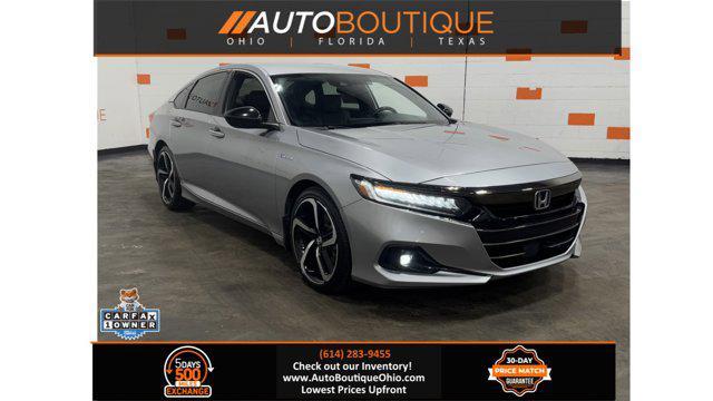 used 2022 Honda Accord Hybrid car, priced at $21,100