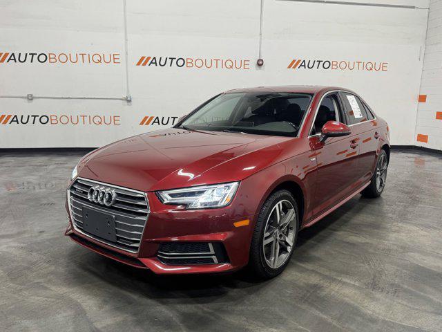 used 2018 Audi A4 car, priced at $15,600