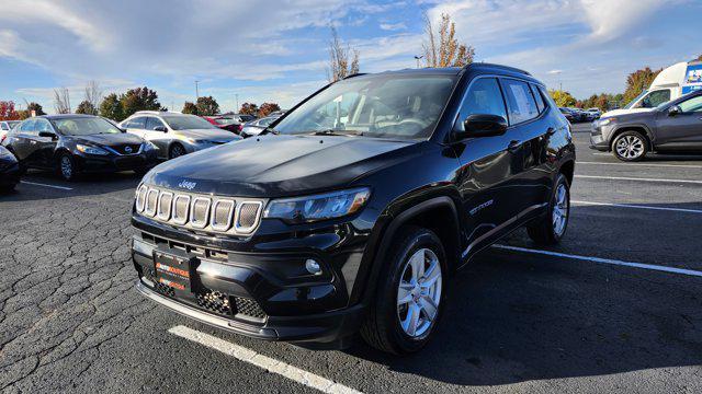 used 2022 Jeep Compass car, priced at $18,100