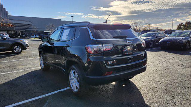 used 2022 Jeep Compass car, priced at $18,100