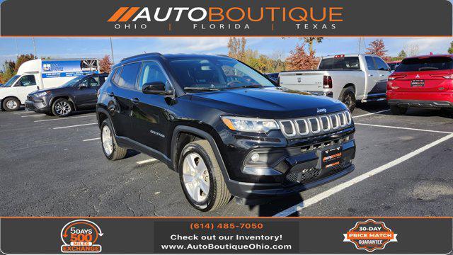 used 2022 Jeep Compass car, priced at $18,100