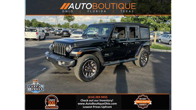 used 2021 Jeep Wrangler Unlimited car, priced at $29,500