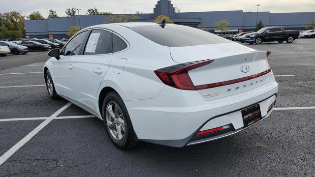 used 2021 Hyundai Sonata car, priced at $14,300