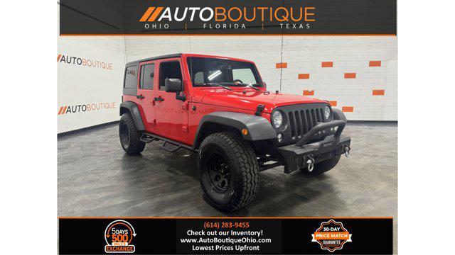 used 2018 Jeep Wrangler JK Unlimited car, priced at $22,000
