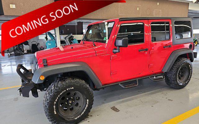 used 2018 Jeep Wrangler JK Unlimited car, priced at $22,545