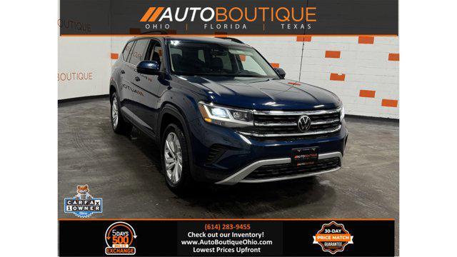 used 2021 Volkswagen Atlas car, priced at $20,500