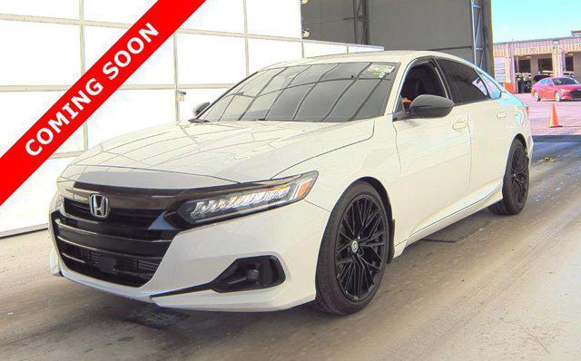 used 2021 Honda Accord car, priced at $21,045