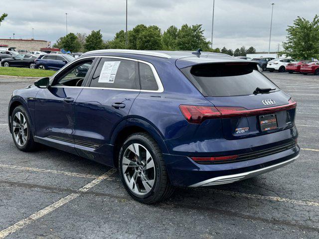 used 2021 Audi e-tron car, priced at $25,900
