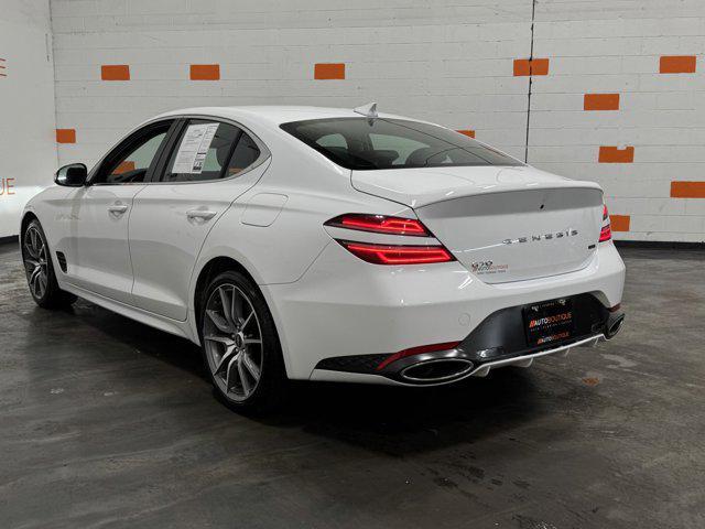 used 2022 Genesis G70 car, priced at $25,100