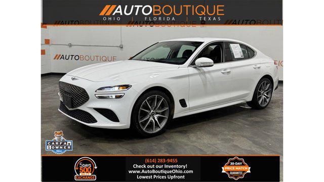 used 2022 Genesis G70 car, priced at $25,100