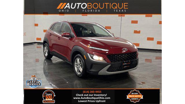 used 2022 Hyundai Kona car, priced at $18,000