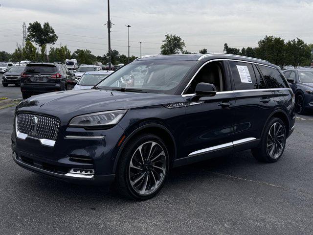 used 2021 Lincoln Aviator car, priced at $29,300