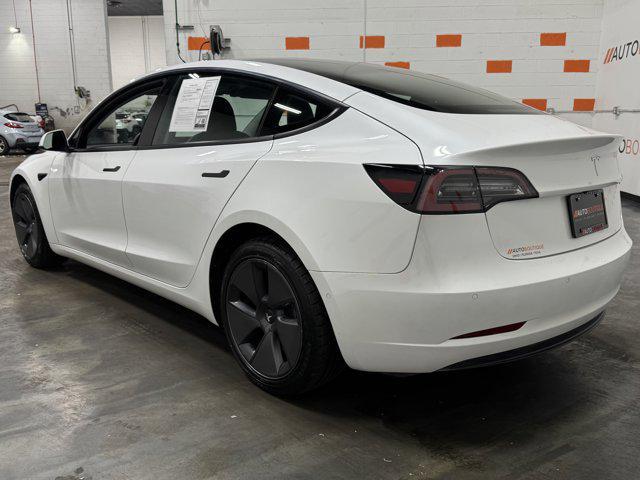 used 2022 Tesla Model 3 car, priced at $22,045