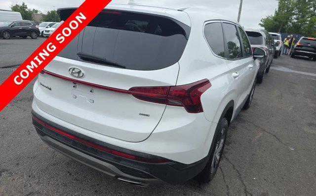 used 2021 Hyundai Santa Fe car, priced at $17,900