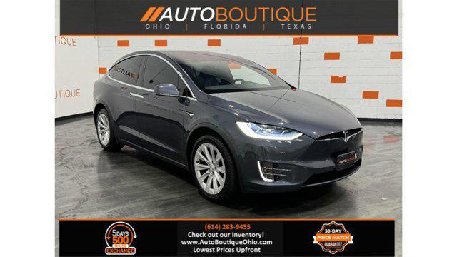 used 2020 Tesla Model X car, priced at $40,300