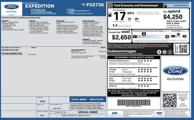 used 2016 Ford Expedition car, priced at $14,000