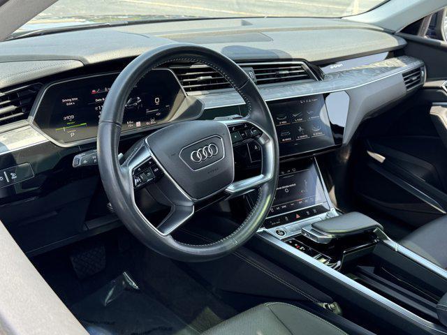 used 2021 Audi e-tron car, priced at $25,500
