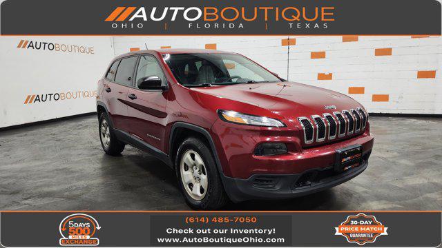 used 2017 Jeep Cherokee car, priced at $9,045