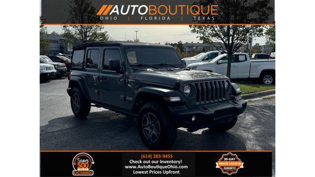 used 2018 Jeep Wrangler Unlimited car, priced at $20,045