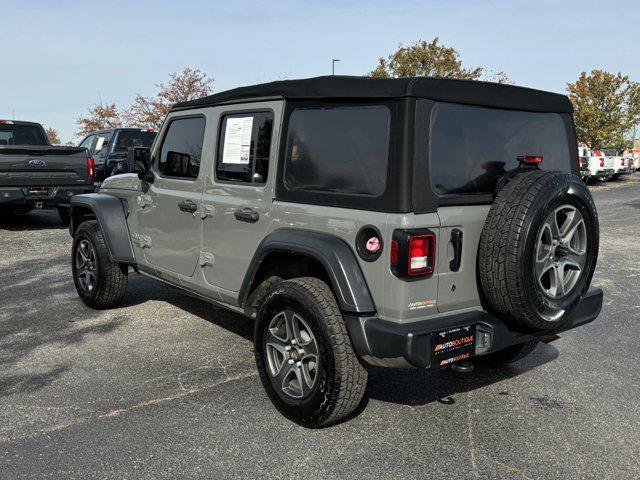 used 2018 Jeep Wrangler Unlimited car, priced at $20,045