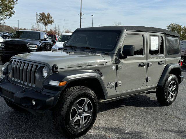 used 2018 Jeep Wrangler Unlimited car, priced at $20,045