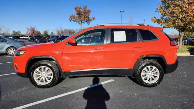 used 2021 Jeep Cherokee car, priced at $13,300