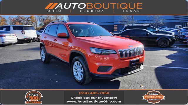 used 2021 Jeep Cherokee car, priced at $13,300