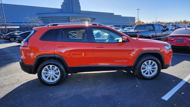 used 2021 Jeep Cherokee car, priced at $13,300