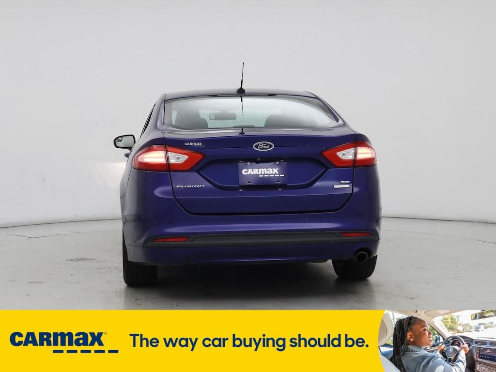 used 2016 Ford Fusion car, priced at $14,998
