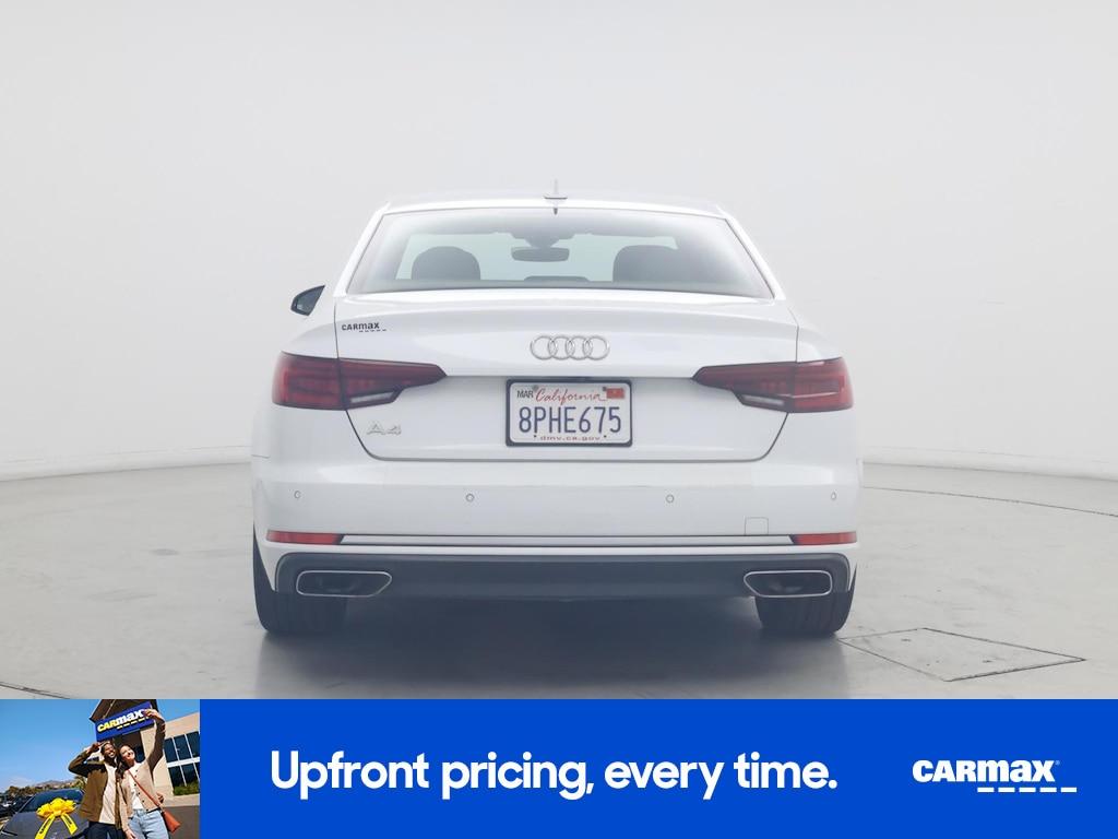 used 2019 Audi A4 car, priced at $19,998
